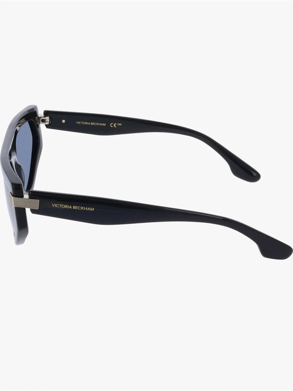NWT Victoria Beckham ‘VB685S’ Cat Eye Sunglasses in “Metallic Midnight Blue”